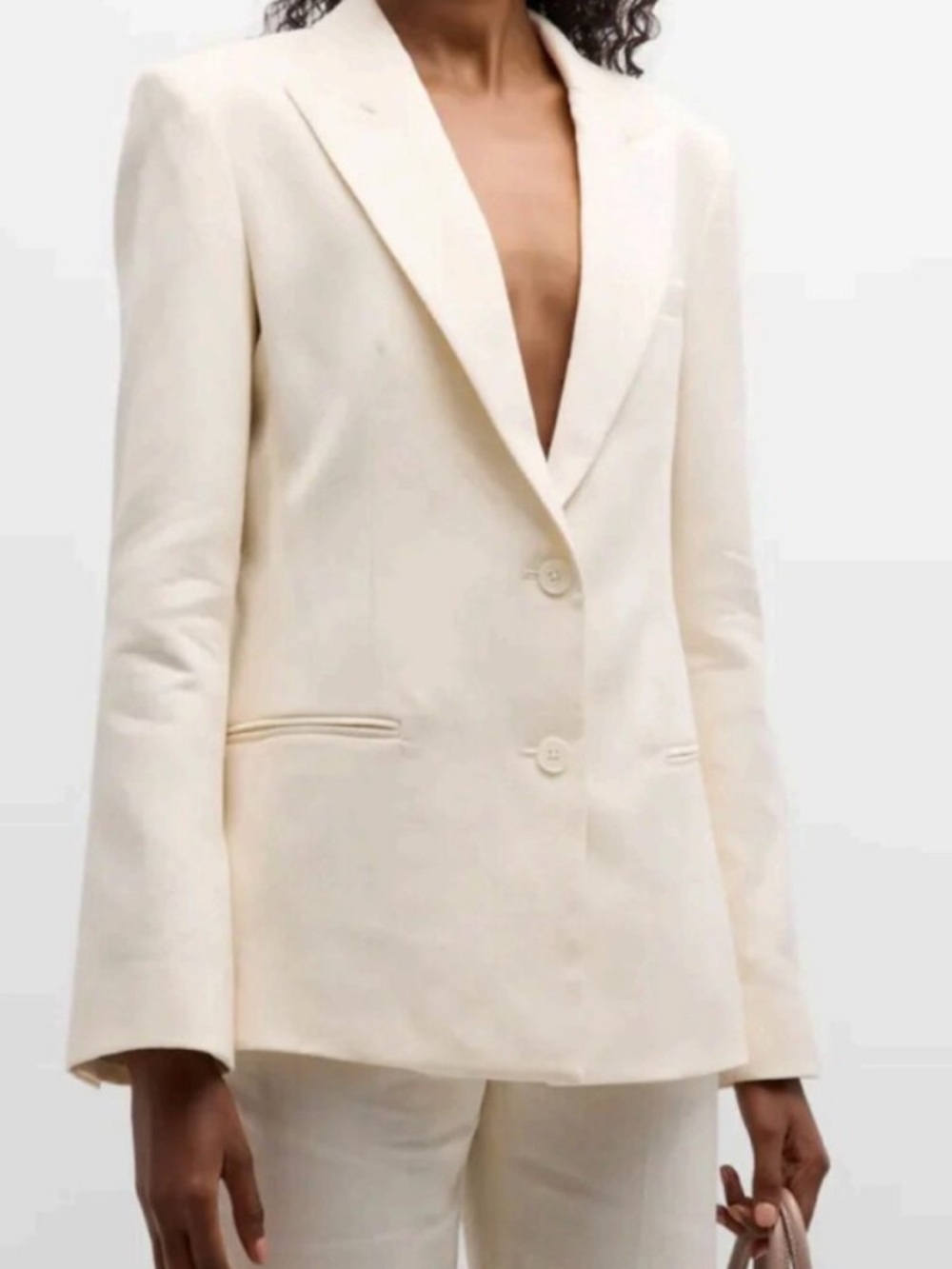NWT TWP Husband Blazer in Bone